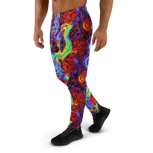 The Color Maelstrom on a Men's Joggers