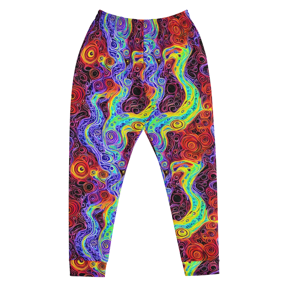 The Color Maelstrom on Men's Joggers — Front