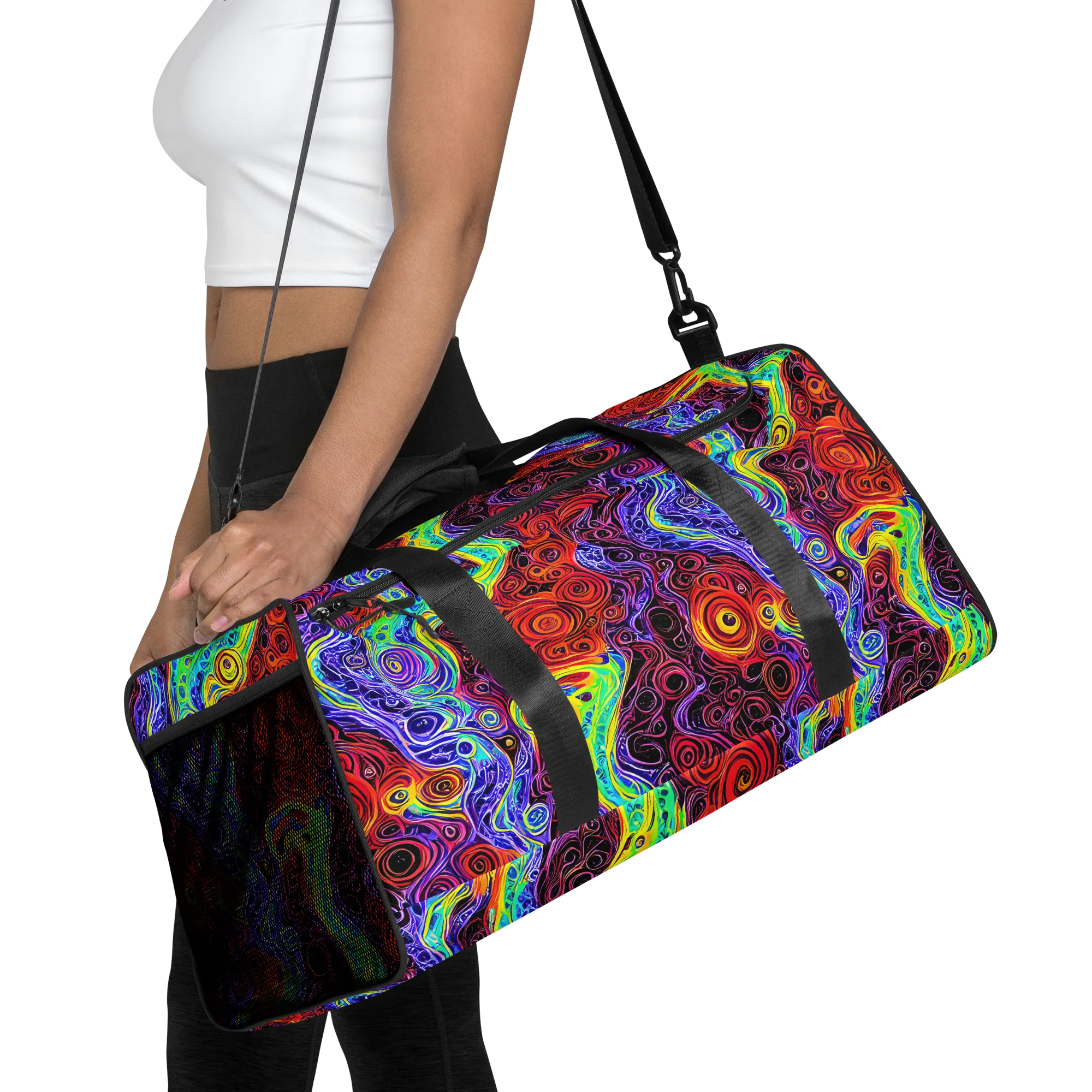 The Color Maelstrom on Duffle Bag — Front