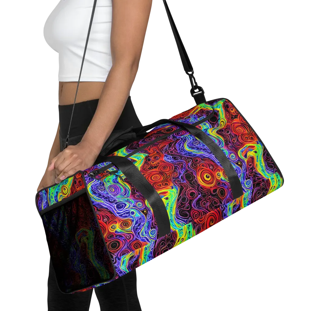 The Color Maelstrom on Duffle Bag — Front