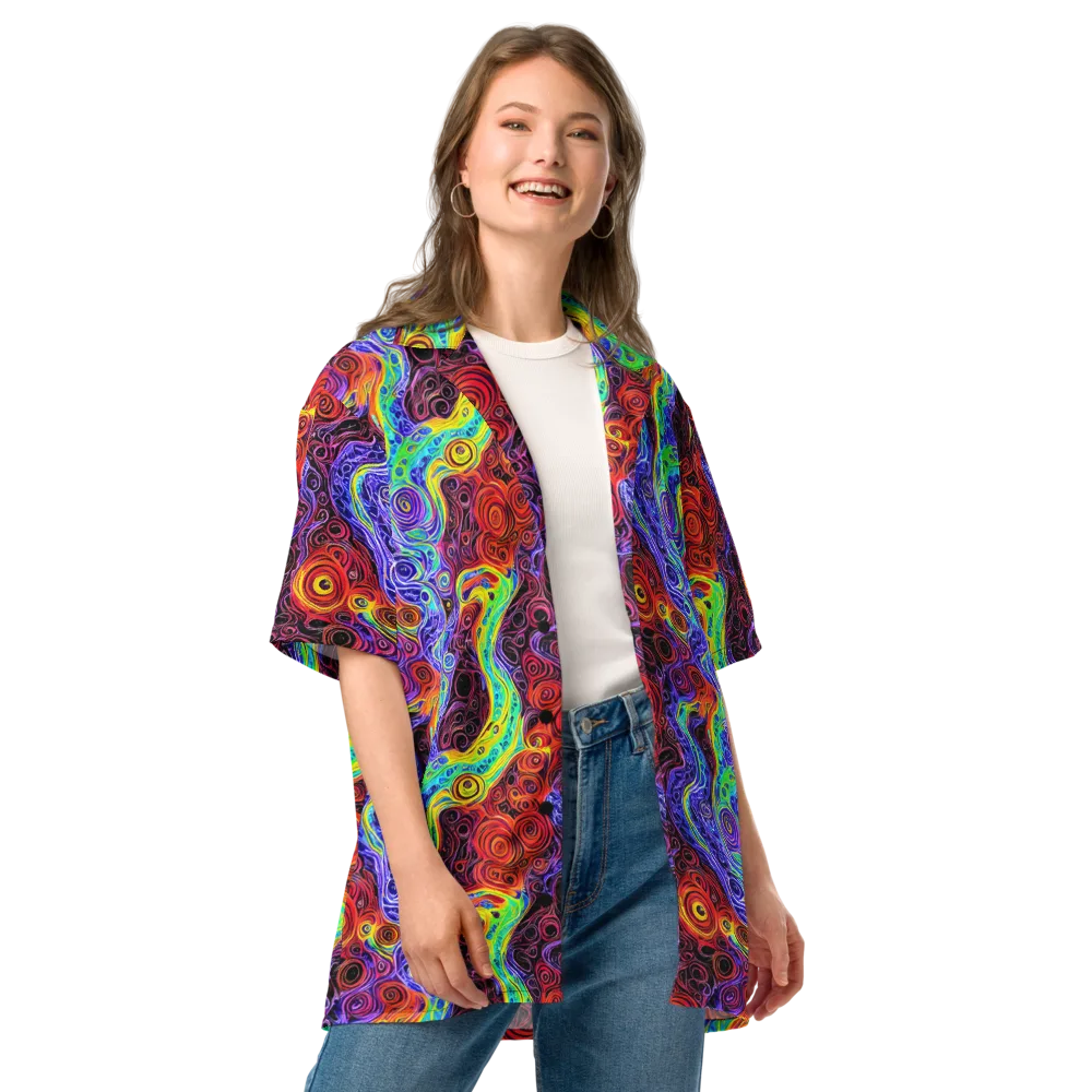 The Color Maelstrom on Button Shirt — Front