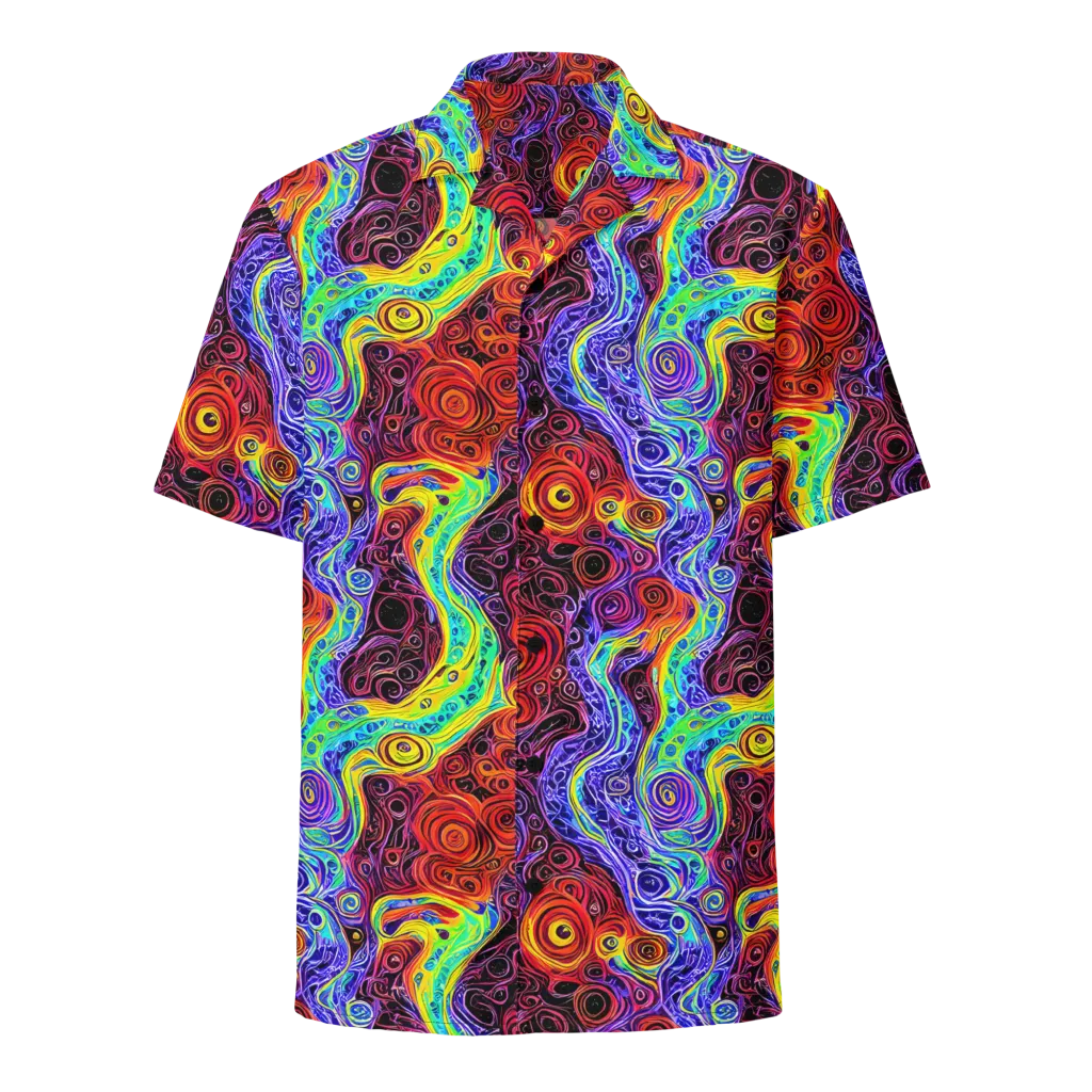 The Color Maelstrom on Button Shirt — Front