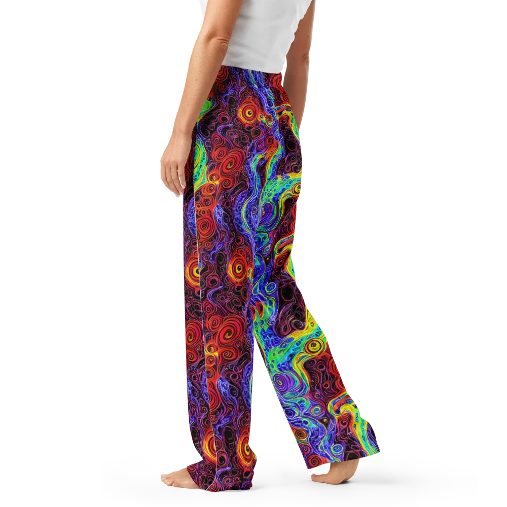 The Color Maelstrom on Women's Pajama Pants — Left