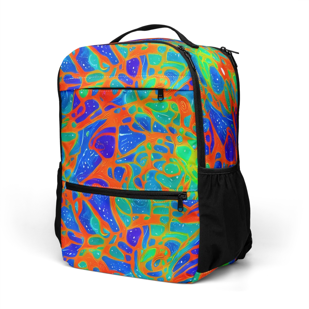 Radiant Cells on Utility Backpack — Left Front