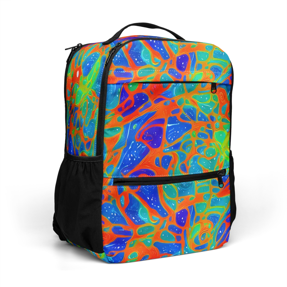 Radiant Cells on Utility Backpack — Right Front