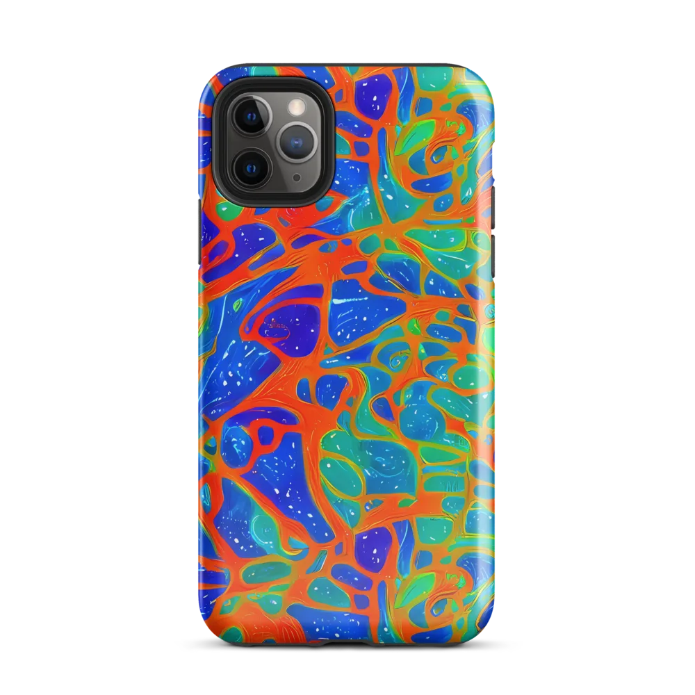 Radiant Cells on Tough Case for iPhone® — Front