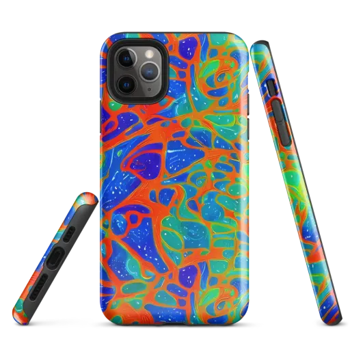 Radiant Cells on a Tough Case for iPhone®