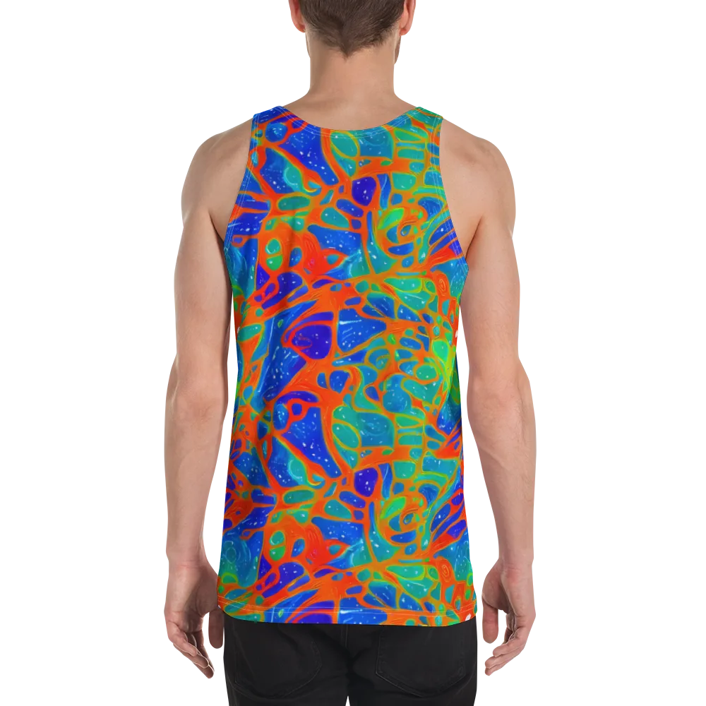 Radiant Cells on Men's Tank Top — Back