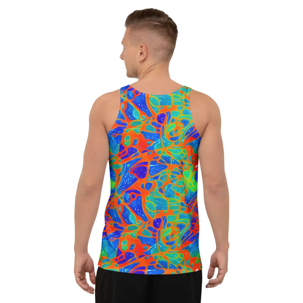 Radiant Cells on Men's Tank Top — Back