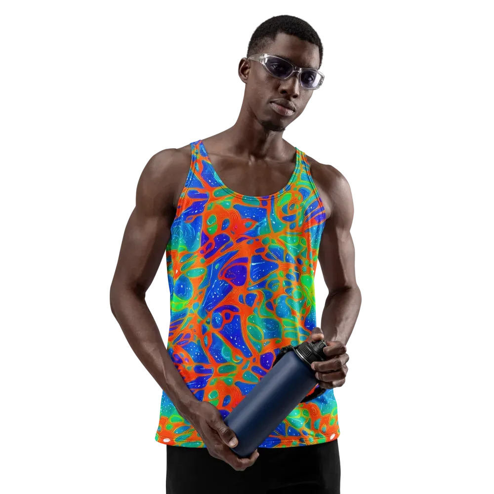 Radiant Cells on Men's Tank Top — Front