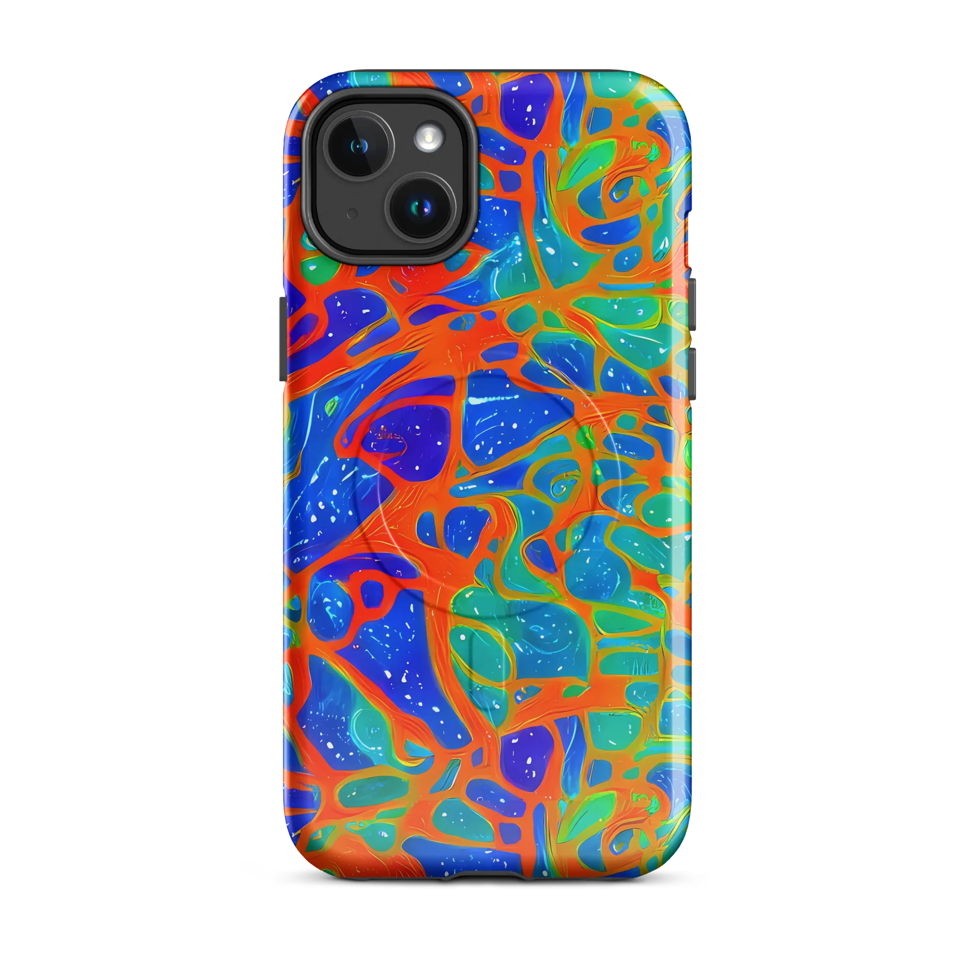 Radiant Cells on MagSafe Tough Case for iPhone® — Front