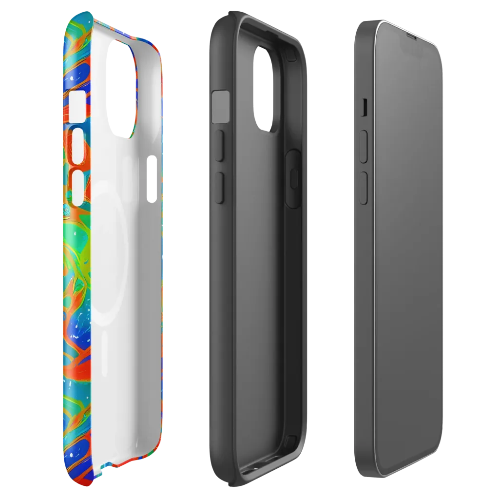 Radiant Cells on MagSafe Tough Case for iPhone® — Front
