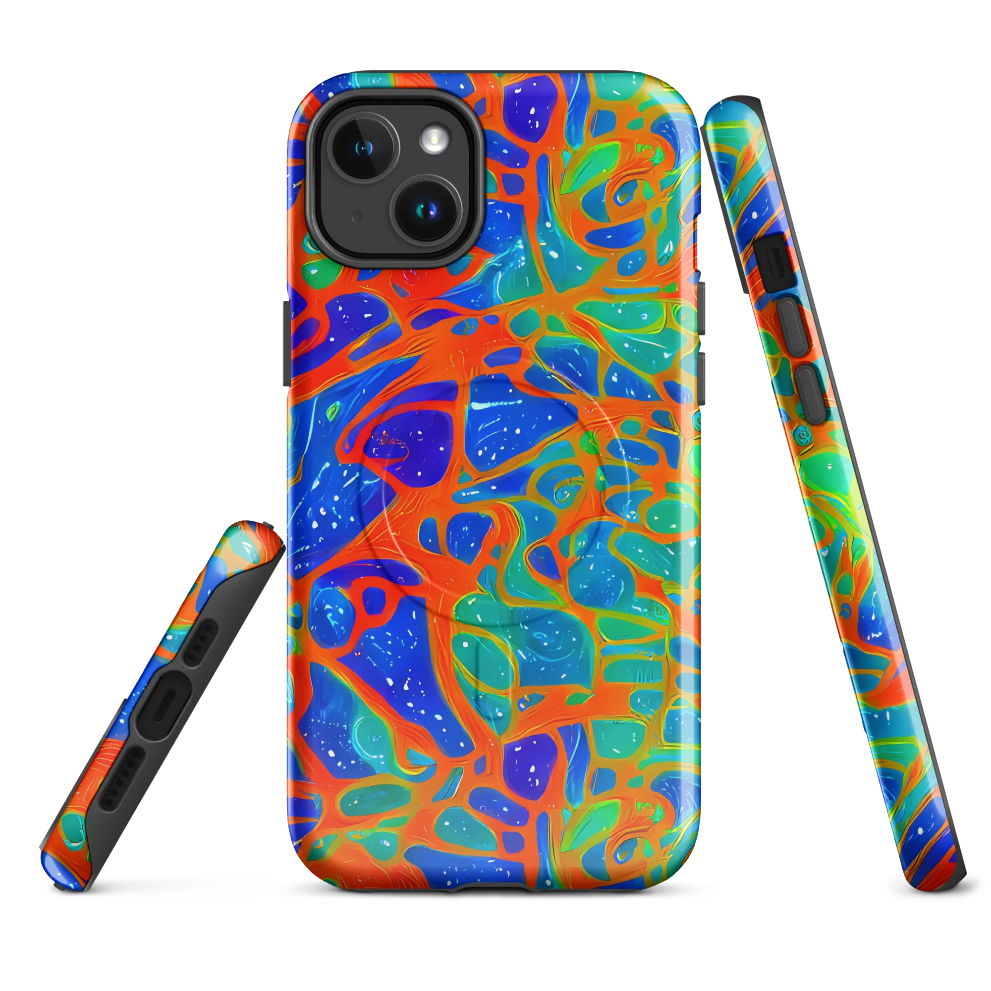 Radiant Cells on MagSafe Tough Case for iPhone® — Front