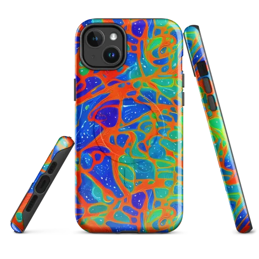 Radiant Cells on a MagSafe Tough Case for iPhone®