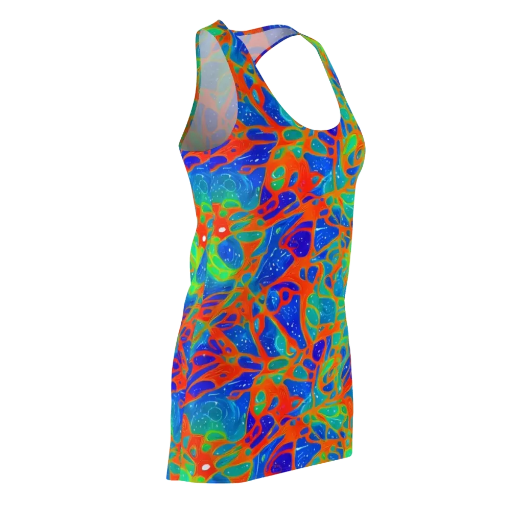 Radiant Cells on Racerback Dress — Front Side