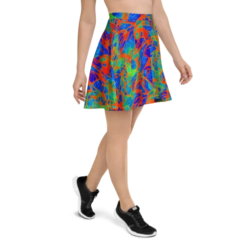 Radiant Cells on a Skater Skirt