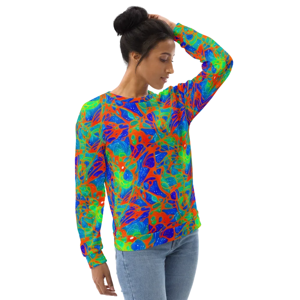 Radiant Cells on Sweatshirt — Right Front