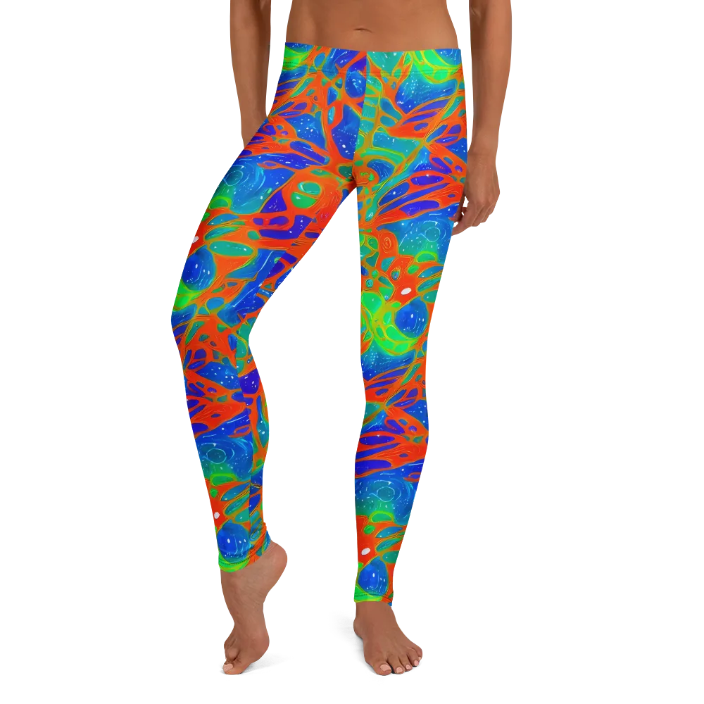 Radiant Cells on Leggings — Front