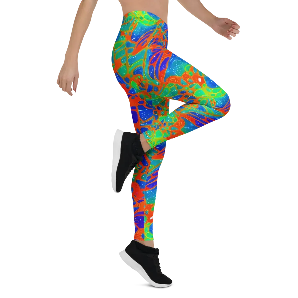 Radiant Cells on Leggings — Right