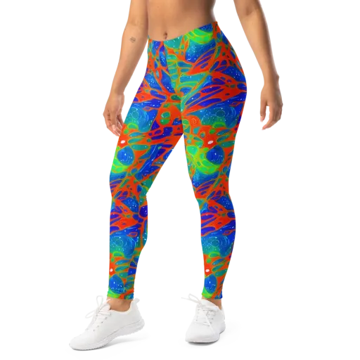 Radiant Cells on a Leggings