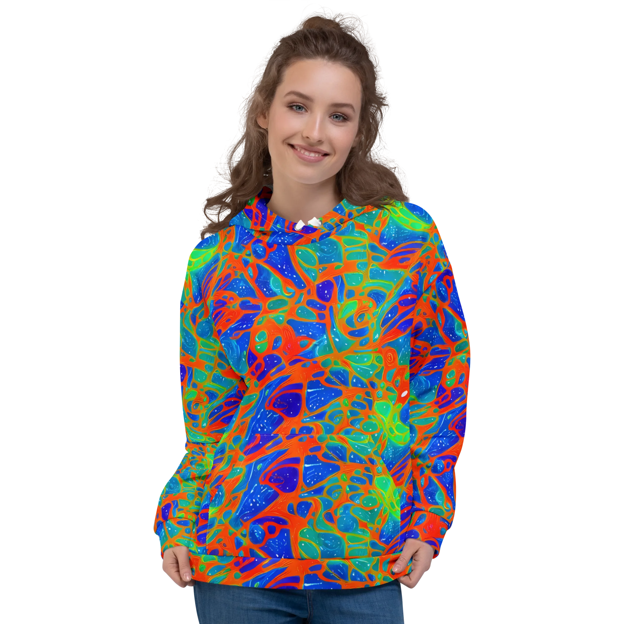 Radiant Cells on Hoodie — Front