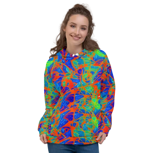 Radiant Cells on a Hoodie