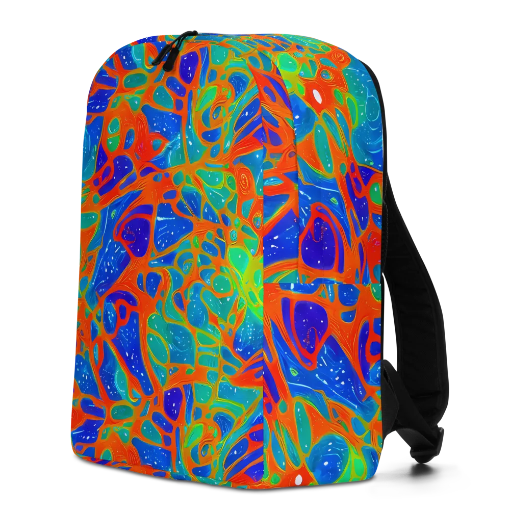 Radiant Cells on Minimalist Backpack — Left