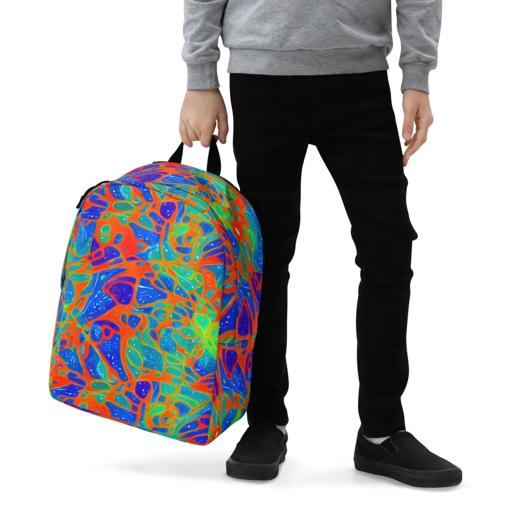 Radiant Cells on Minimalist Backpack — Zoomed-in