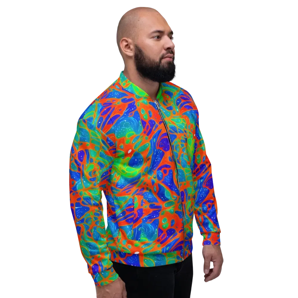 Radiant Cells on Bomber Jacket — Right