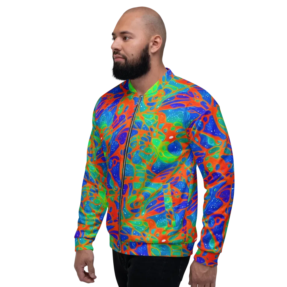Radiant Cells on Bomber Jacket — Left
