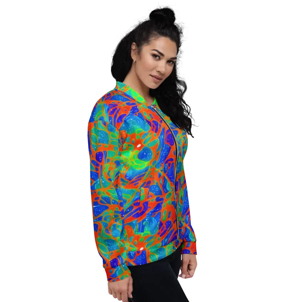 Radiant Cells on Bomber Jacket — Right