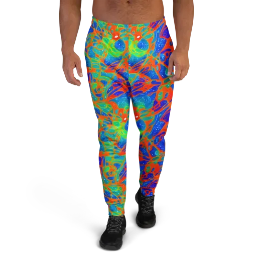Radiant Cells on a Men's Joggers
