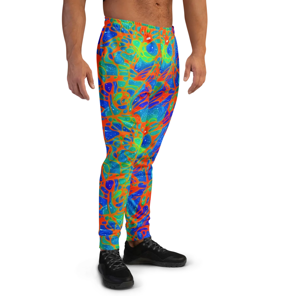 Radiant Cells on Men's Joggers — Right