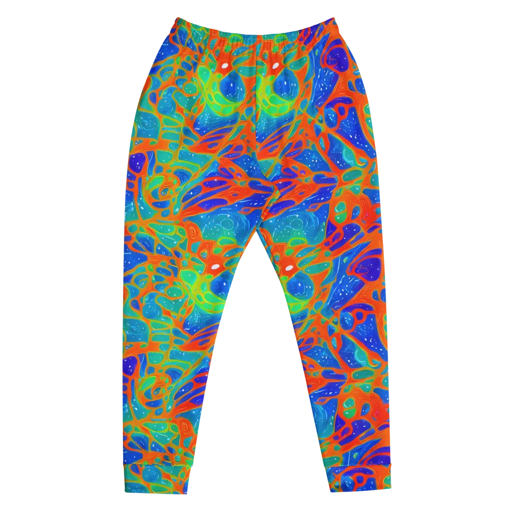 Radiant Cells on Men's Joggers — Front