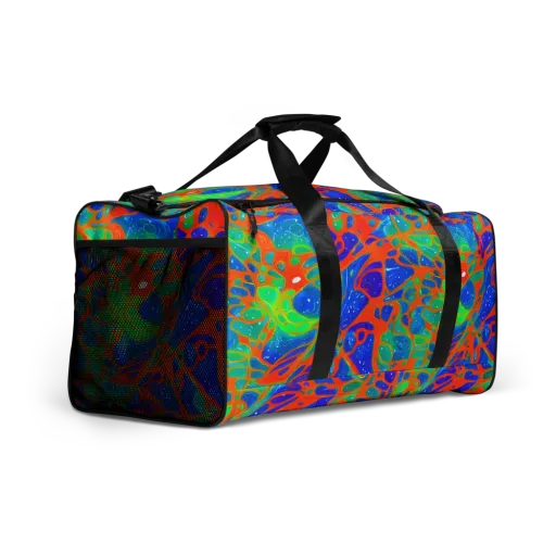 Radiant Cells on a Duffle Bag