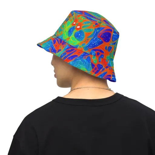 Radiant Cells on a Reversible Bucket Hat
