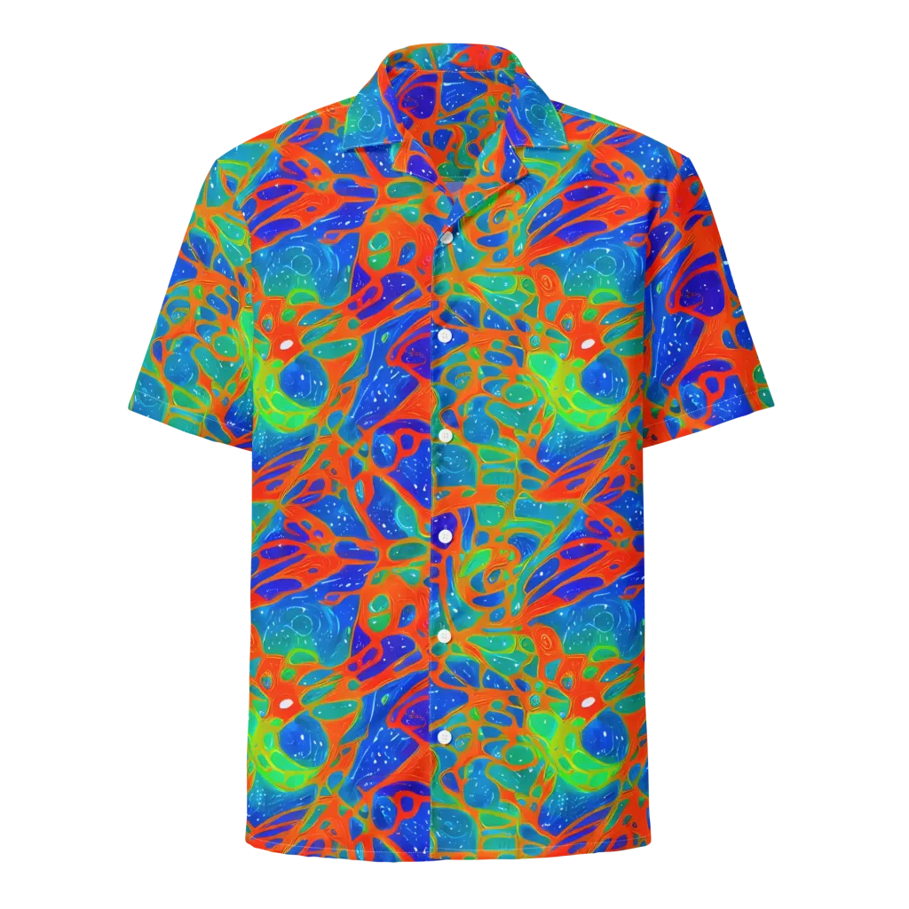 Radiant Cells on Button Shirt — Front