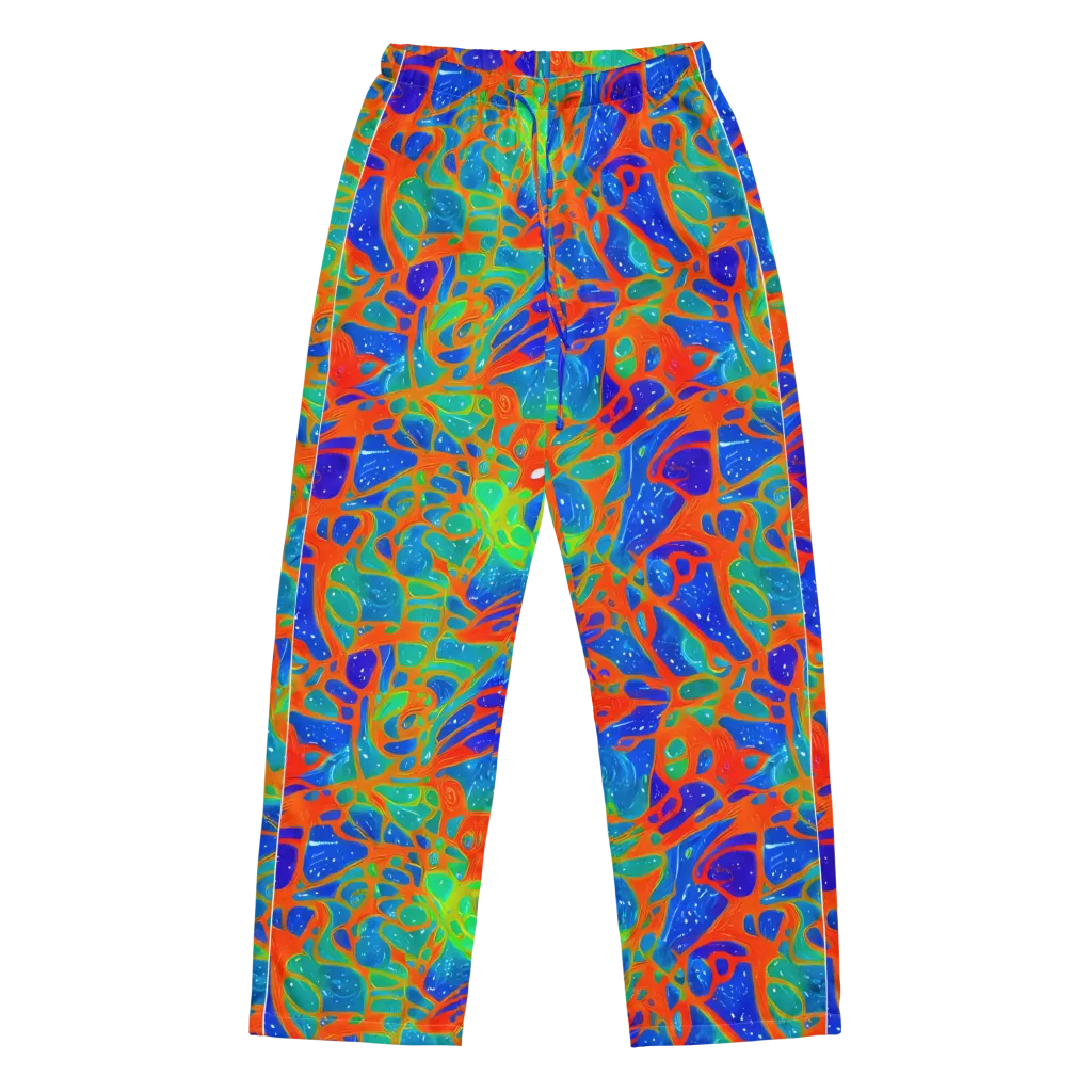 Radiant Cells on Women's Pajama Pants — Front