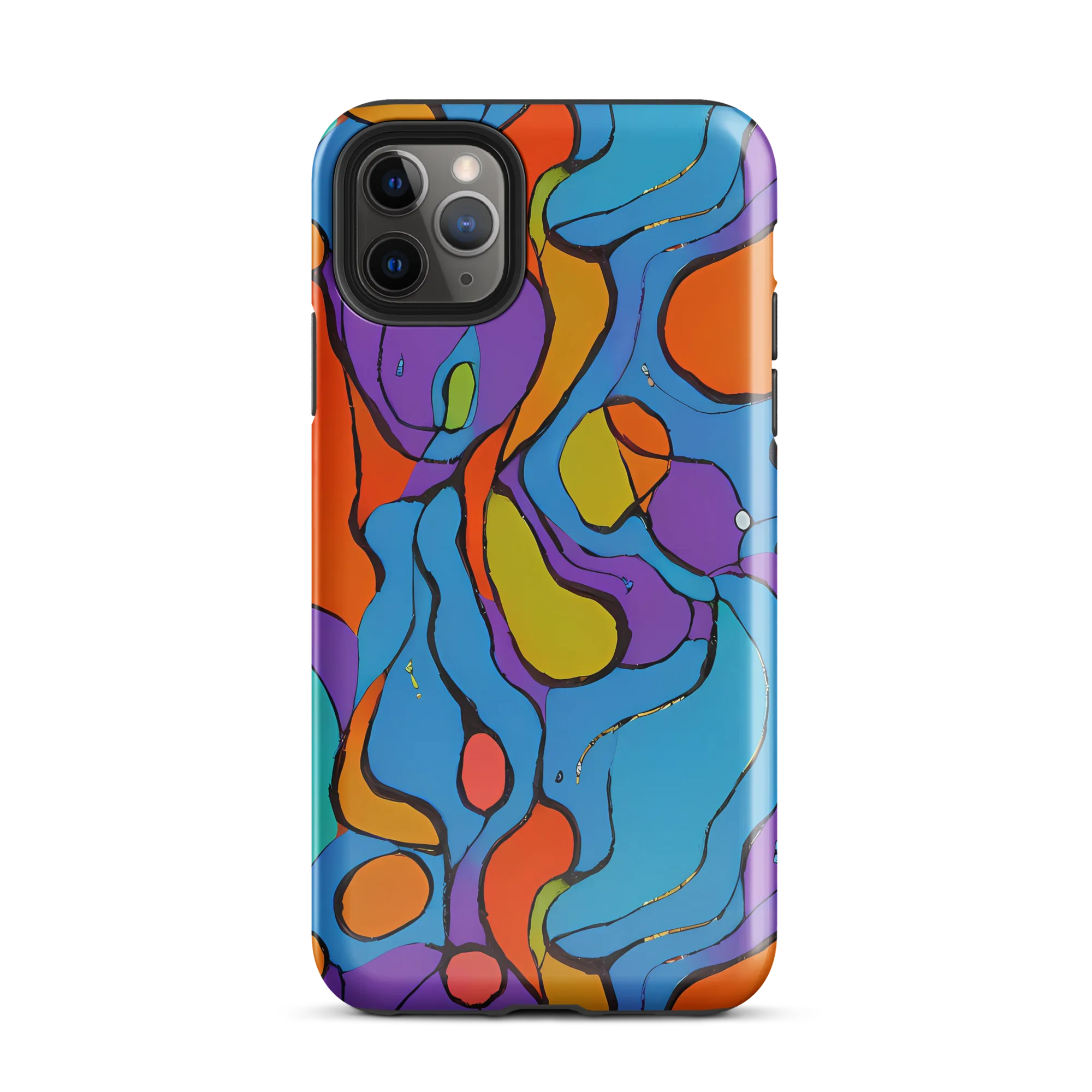 Kaleidoscope Bloom on Tough Case for iPhone® — Front