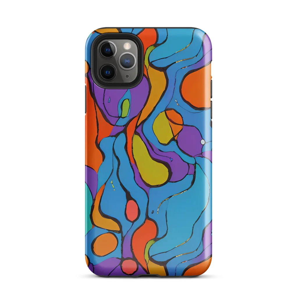 Kaleidoscope Bloom on Tough Case for iPhone® — Front