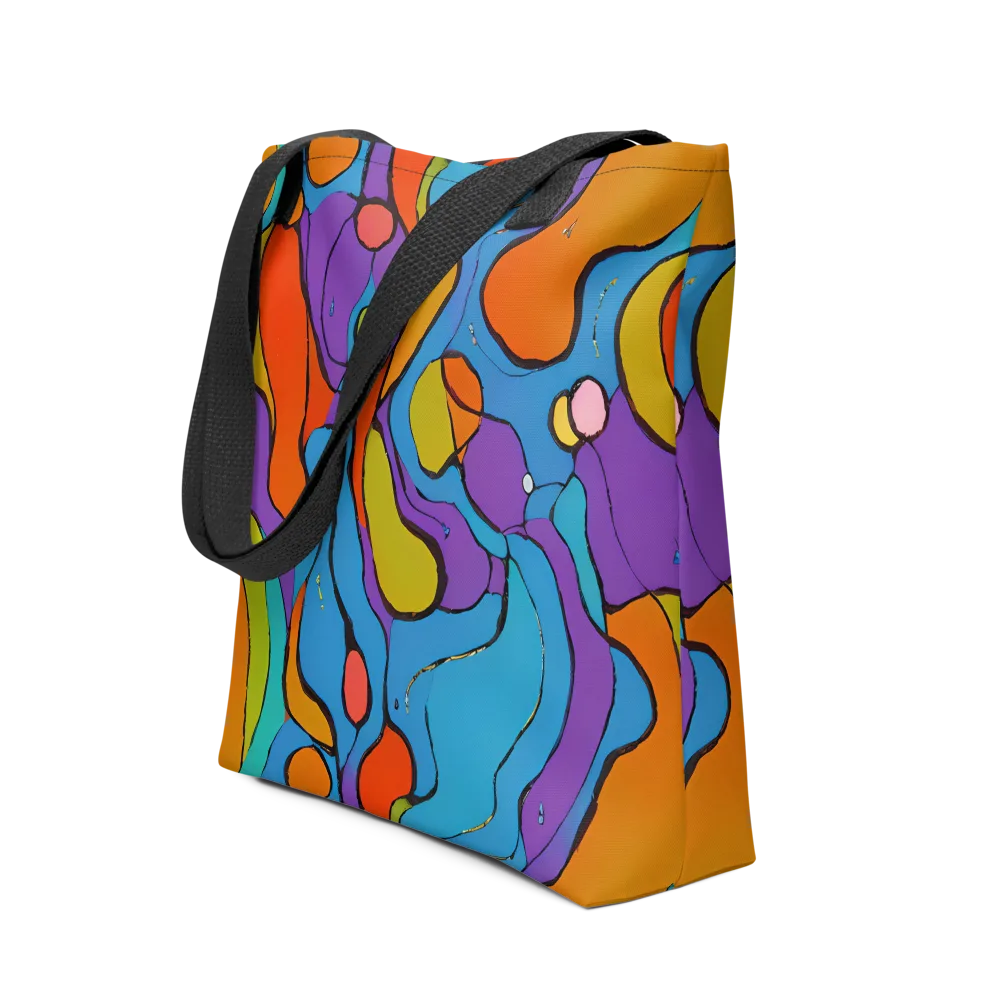 Kaleidoscope Bloom on Tote Bag — Front