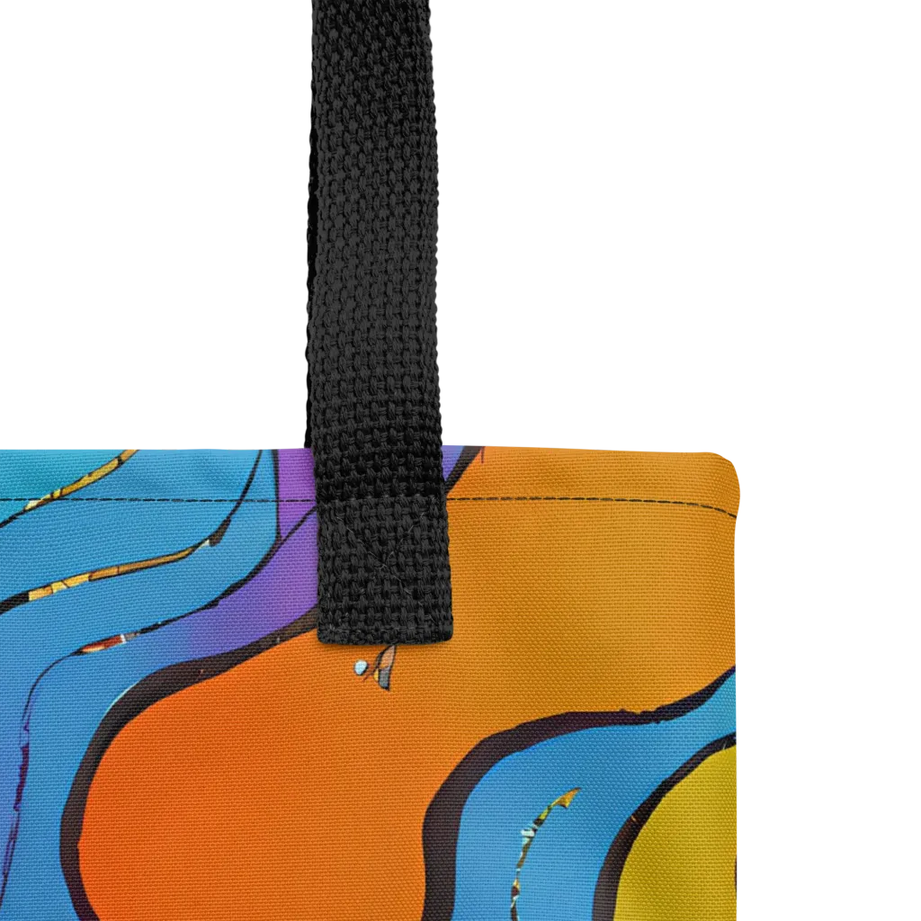 Kaleidoscope Bloom on Tote Bag — Product details