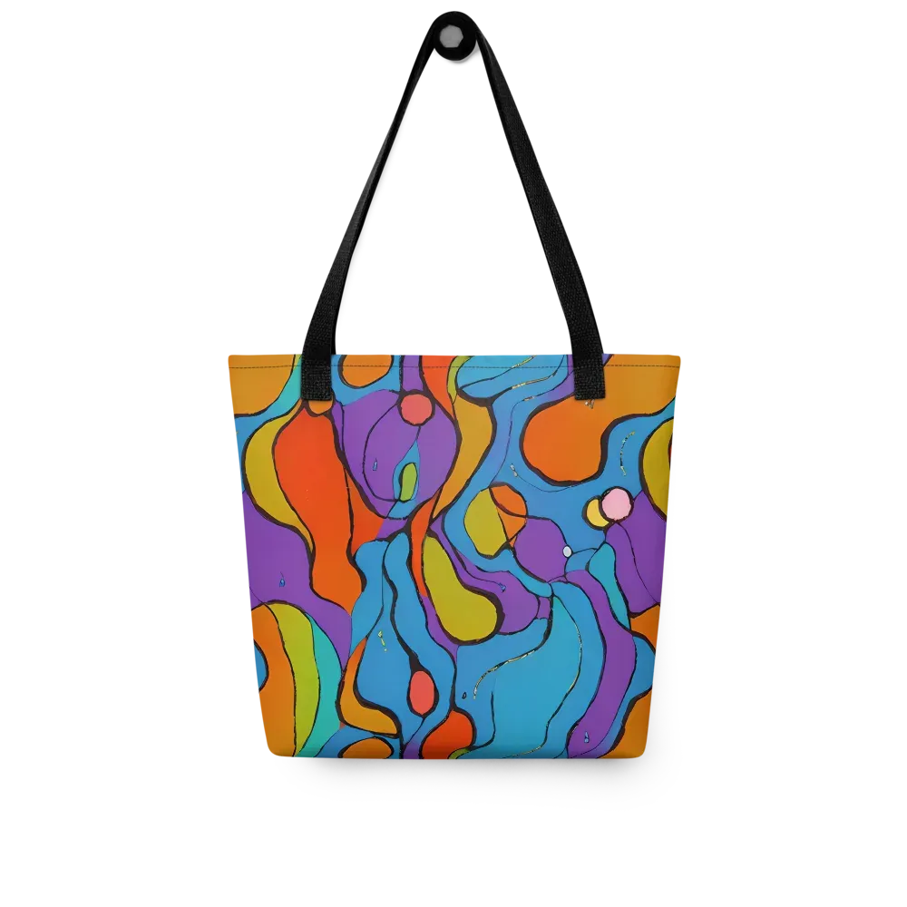 Kaleidoscope Bloom on Tote Bag — Front