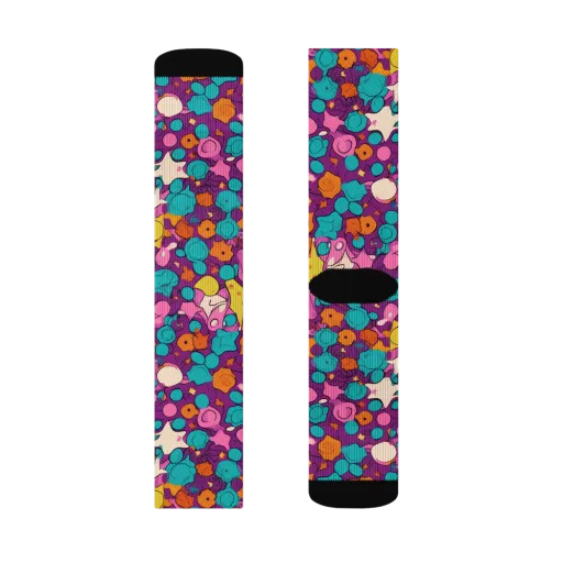 Candy Comet on a Socks