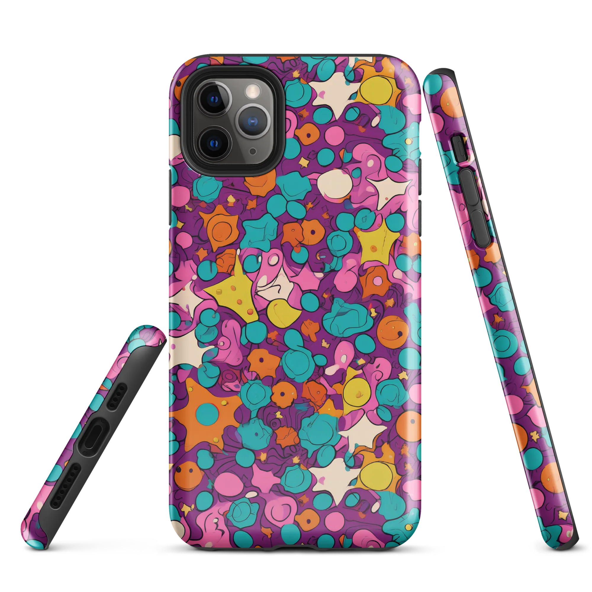 Candy Comet on Tough Case for iPhone® — Front