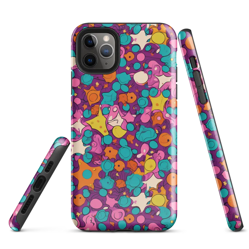 Candy Comet on Tough Case for iPhone® — Front