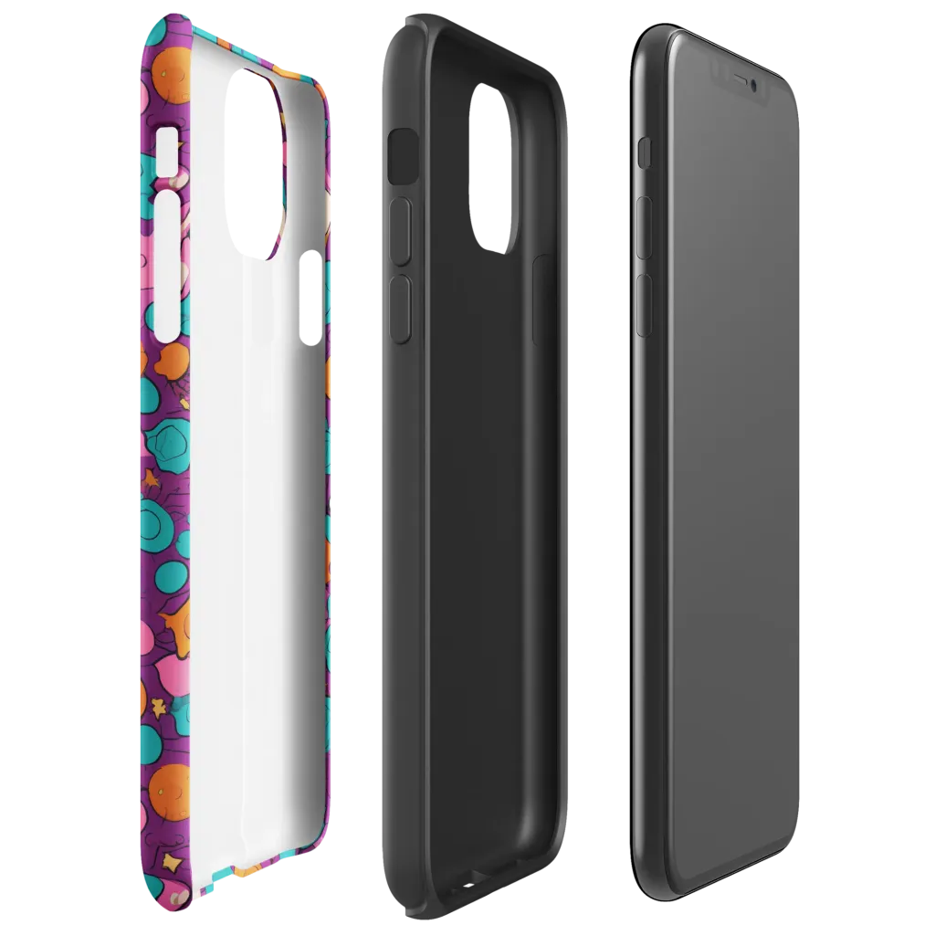 Candy Comet on Tough Case for iPhone® — Right