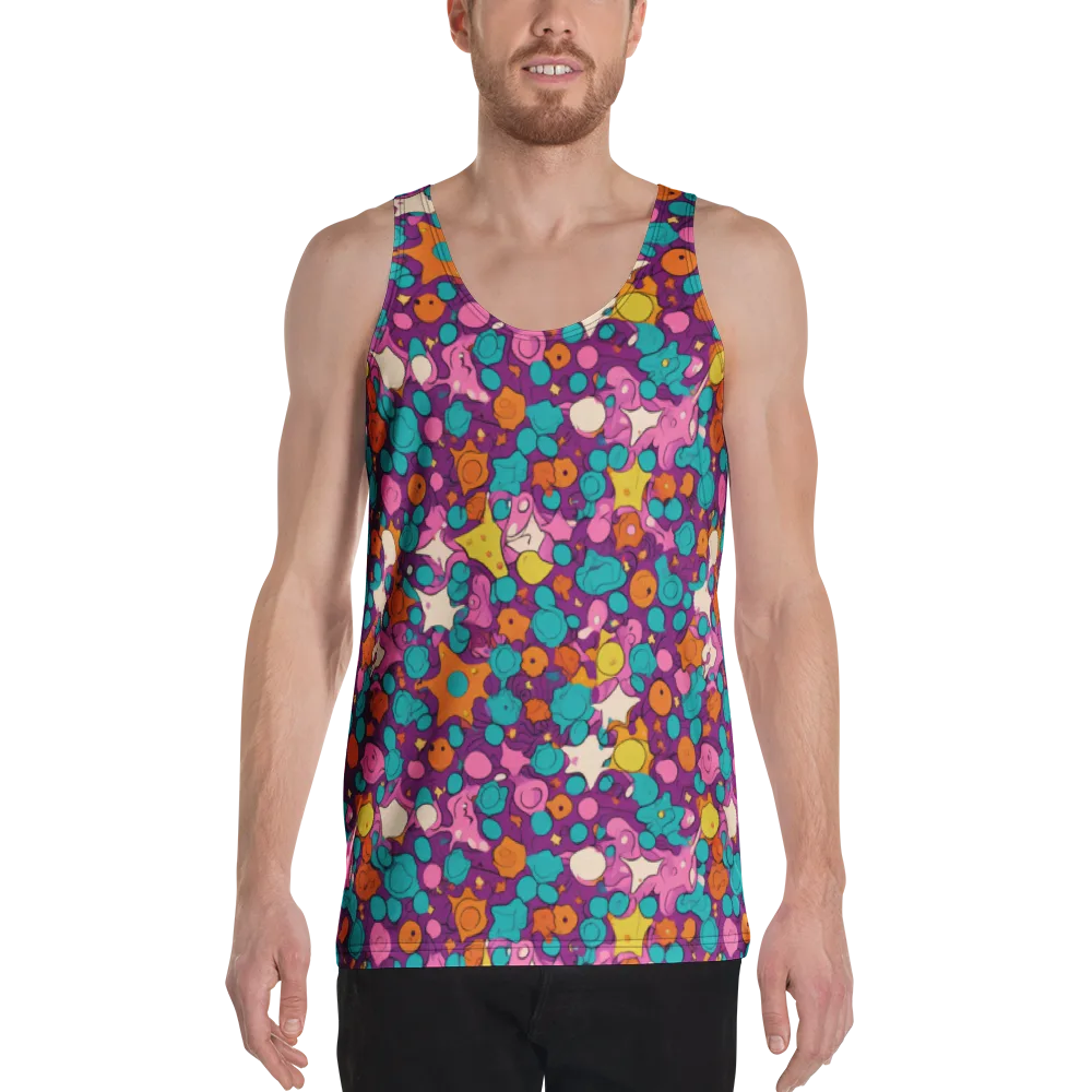 Candy Comet on Men's Tank Top — Front