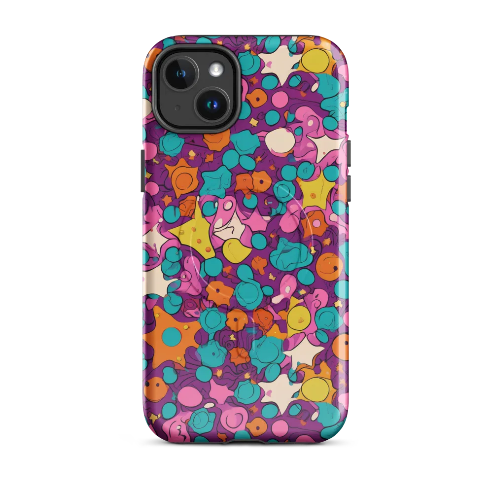 Candy Comet on MagSafe Tough Case for iPhone® — Front