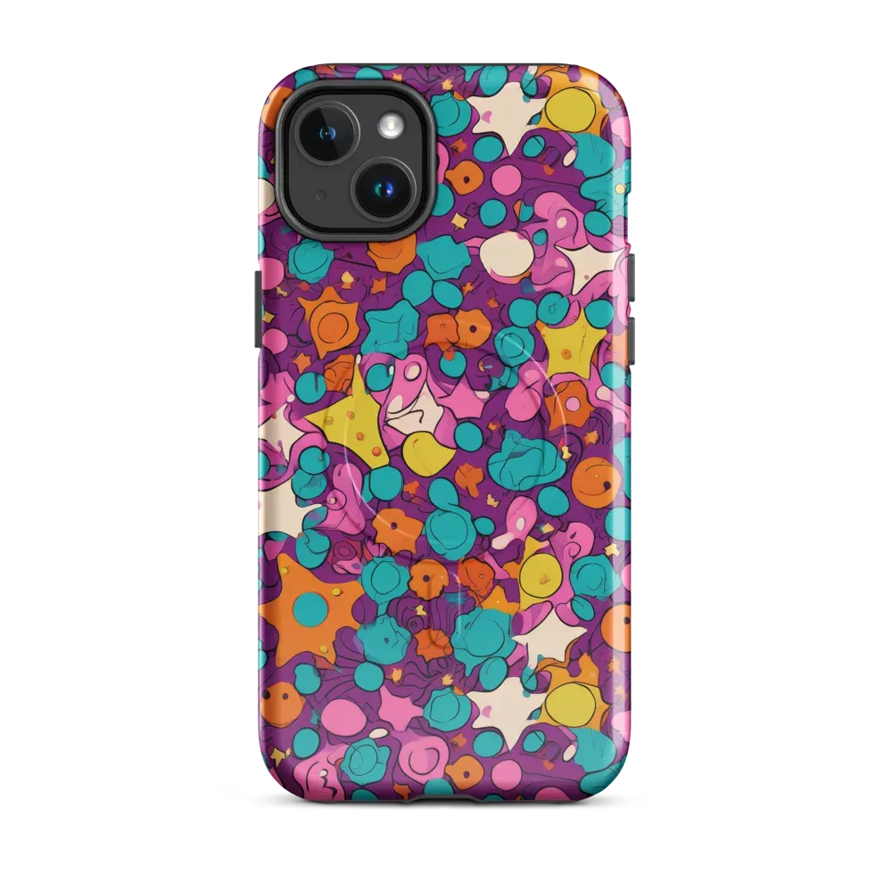 Candy Comet on MagSafe Tough Case for iPhone® — Front